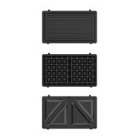 SANDWICHERA 3 EN 1 - BLACK&DECKER BXSA753E 750W INOXIDABLE - details 1