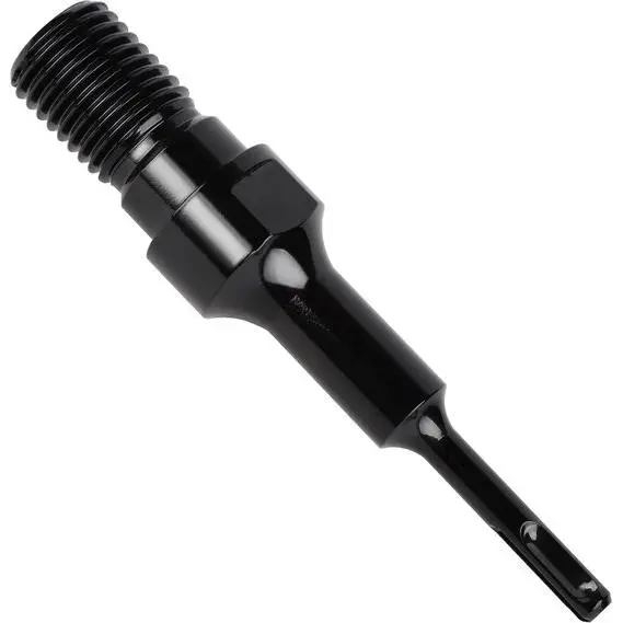 Beitel - Bit-en-borenset - SDS Plus-adapter - beitels - boor - staal - zwart - Boor drijfstang - Accessoires voor elektrische boormachines -Adapter naar 1 1/4 inch UNC diamantbooradapter voor kernboor - 1