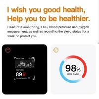 Reloj Inteligente S900 Ultra Con Pantalla HD Amoled De 2.2'' 7 Correas Círculas Monitor ECG Y Estuche Protector Para Regalo - details 0