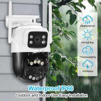 Cámara De Seguridad Exterior ASECAM 12MP 6K Wifi Con Zoom 8X Pantalla Dual Detección De Humanos AI Seguimiento Automático CCTV iCSee - details 19