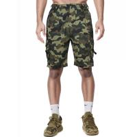 Shorts De Verano Para Hombre Con Bolsillos Pantalones De Bicicleta Con Cintura Elástica Multi-bolsillos Secado Rápido Sport Pantalón De Trabajo Casual - details 1