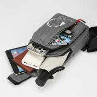 Bolsa De Pecho Para Hombre Estilo Casual Moda Bolso De Hombro Masculino Cruzado Bicicleta Bolsa De Mano Coreana - details 5