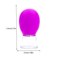 1Pcs Vaso De Masaje De Silicona Natural Para Cuerpo Rostro Cuello Ojos Herramienta De Belleza Antienvejecimiento Cuidado Corporal - details 7