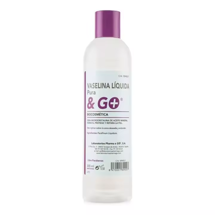 Pharma Go - Vaselina Líquida para Aliviar Piel Seca y Tratar Irritaciones de Pañales - 250ml - 1