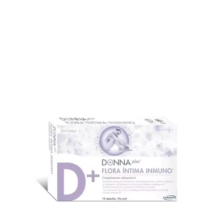 Donna plus flora íntima inmuno 14 cápsulas - 1