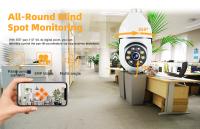 Cámara De Seguridad WiFi 5G E27 Bombilla 5MP HD Vigilancia Nocturna Monitor De Video Con Audio Bidireccional Zoom Digital 4X Cámara CCTV Interior - details 2