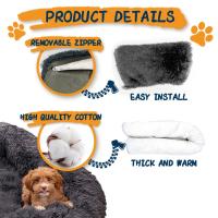 Sofá Para Mascotas Con Capa De Peluche Larga Y Cálida Protector De Muebles Lavable Y Desmontable Fundas Para Sofá Impermeable Para Invierno Accesorios Para Perros Y Gatos - details 6