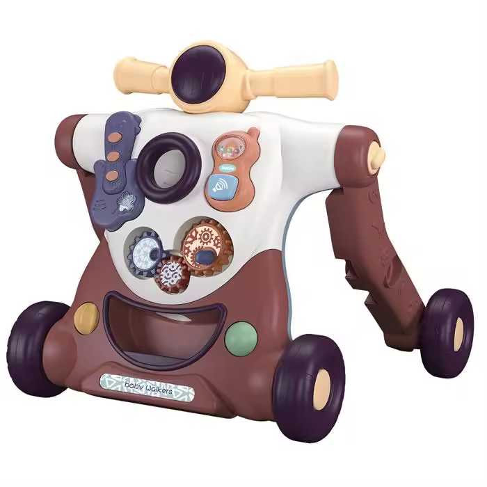 Andador 4 em 1 Kikka Boo Robo Beige - 1