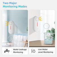 Sensor Inteligente De Fugas De Agua Tuya WiFi Monitorización Remota De Nivel De Inundación Y Alarma Sonora Sistema De Seguridad Para Prevención De Fugas - details 6