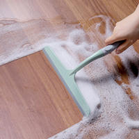 Cepillo De Limpieza Multifuncional De Silicona Para Ventanas Baño Cocina Piso Herramienta De Limpieza De Vidrio Eco-amigable Con Mango De Plástico - details 8