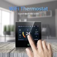 Termostato Inteligente WiFi Tuya Con Pantalla Táctil LED Celsius/Fahrenheit Controla El Calor Compatible Con Alexa Y Google Home - details 0