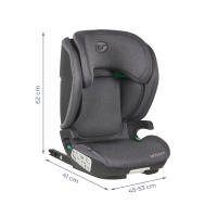 Ms BabyWorld MODENA - Silla coche Isofix Grupo 2/3, I-SIZE R129, Reclinable - Silla coche para bebé y niños, Cinturón, Universal, de 15 a 36 kg ó 100-150 cms - details 6