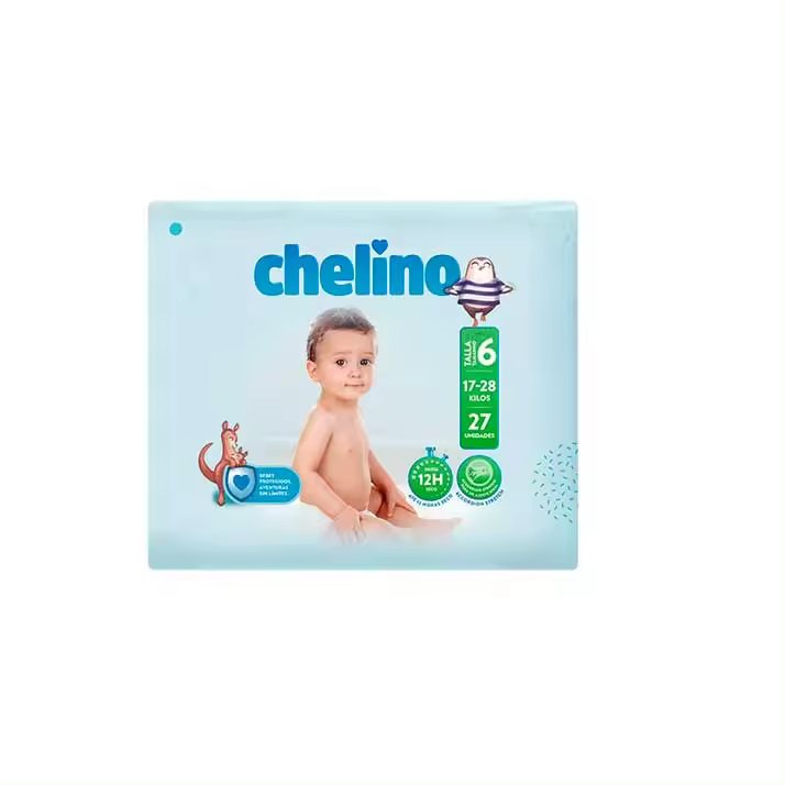 Chelino F&L Pañal Junior Talla 6  17-28 Kg  27U - 1
