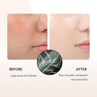 Oulity Mushroom Head Air Cushion CC Cream - BB Cream Face Makeup Foundation for Mature Skin Moisturizing Concealer Brighten Long-Lasting, Even Skin Tone for All Skin Types, Natural Color - details 3
