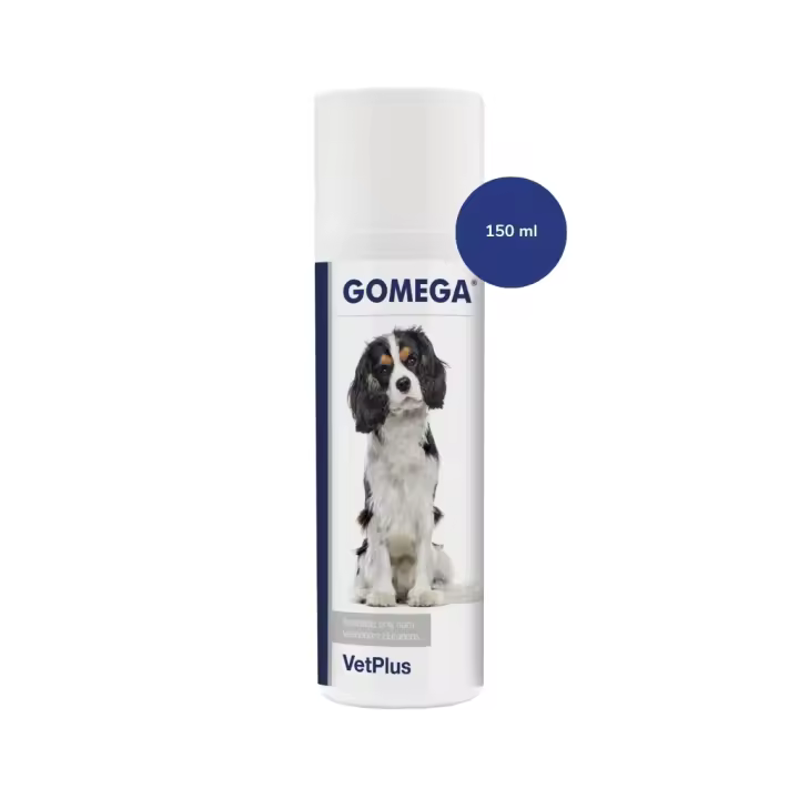 VETPLUS - Gomega - Suplemento Nutricional a Base de Ácidos Grasos Esenciales Omega 3 para Perros - 1