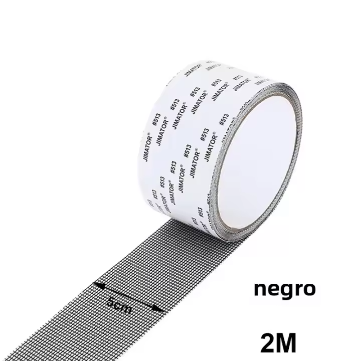 Cinta De Reparación Para Malla Antisiquios Autoadhesiva DIY Sin Cortar Tela De Goma Para Ventanas Y Puertas Protección Contra Mosquitos - 1