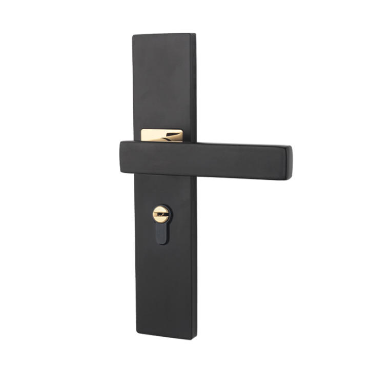 Manija De Puerta Universal De Aluminio Reforzada Para Seguridad Fijaciones De Cerradura Herramientas Domésticas