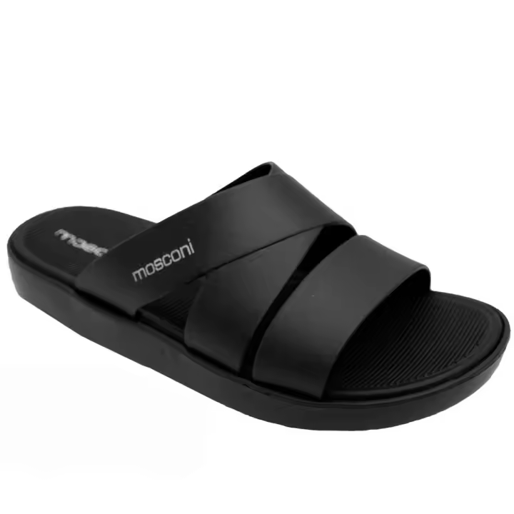 Mosconi Chancla Mujer Macarella W Negra - Ideal para Piscina - Planta Anatómica - Material Resistente - 1