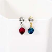 50Pcs Postes De Aretes Con Piedras Preciosas De 4 5 6 Mm Para DIY Componentes De Aretes Accesorios De Metal Para Joyería - details 7
