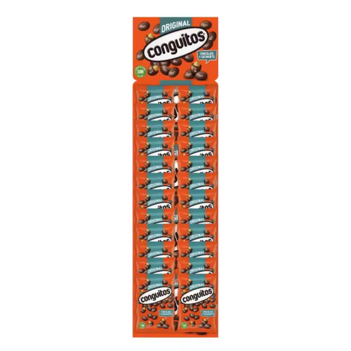CONGUITOS NEGRO PANOPLIA 24X18G - 1