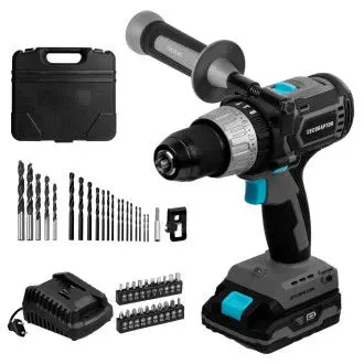 CECOTEC 70010 Taladro de batería con velocidad de 2000 rpm Perfect ImpactDrill 2020 Brushless Ultra CecoRaptor - 1