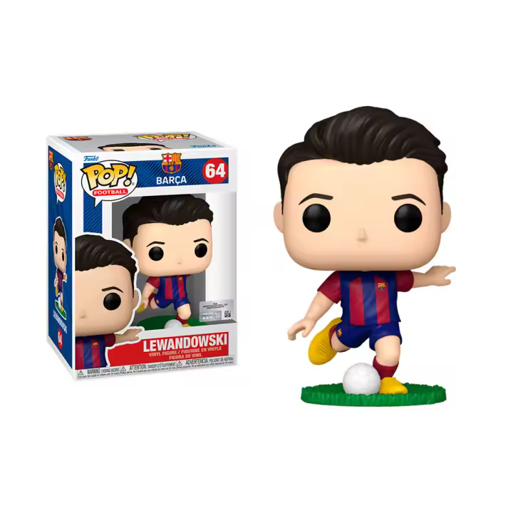 Funko Pop Robert  Lewandoski Barcelona Barsa BarÇa Lewandowski Futbol   Funko Pop Vinyl Figura - 1
