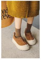 Nuevos Zapatos De Lana Para Mujer 2024 Botas De Nieve De Plataforma Calientes Antideslizantes Exteriores Para Al Aire Libre Con Lona Y Suela De EVA Zapatos De Invierno Con Forro De Peluche Corto - details 19