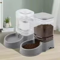 PET Automatinis tiektuvas 3.8L Puikus maisto ir vandens dozatoriaus talpa šunims ir kačių dozatoriui dozatoriui