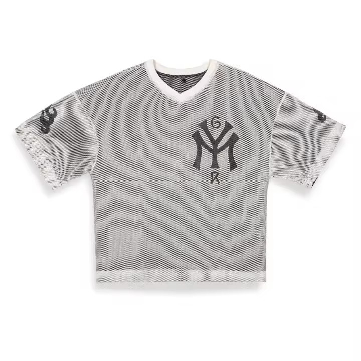 Grimey Camiseta Sweet Science Reversible Mesh Boxy V Neck Black - 1