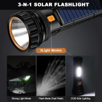 Interior Solar LED Recargable USB 1200 Mah Interior LED Ipx4 Impermeable 3 Modos Portátil Linternas de Trabajo - details 3