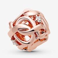 Pandora Charm Infinite Trenzado Openwork 788824C01, Viene con El embalaje de Caja de regalo original. - details 2