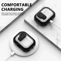 Carcasa De Seguridad Para AirPods pro 2 3 Y 1 Cubierta Protectora Para Auriculares Material De Plástico Generación Específica - details 3