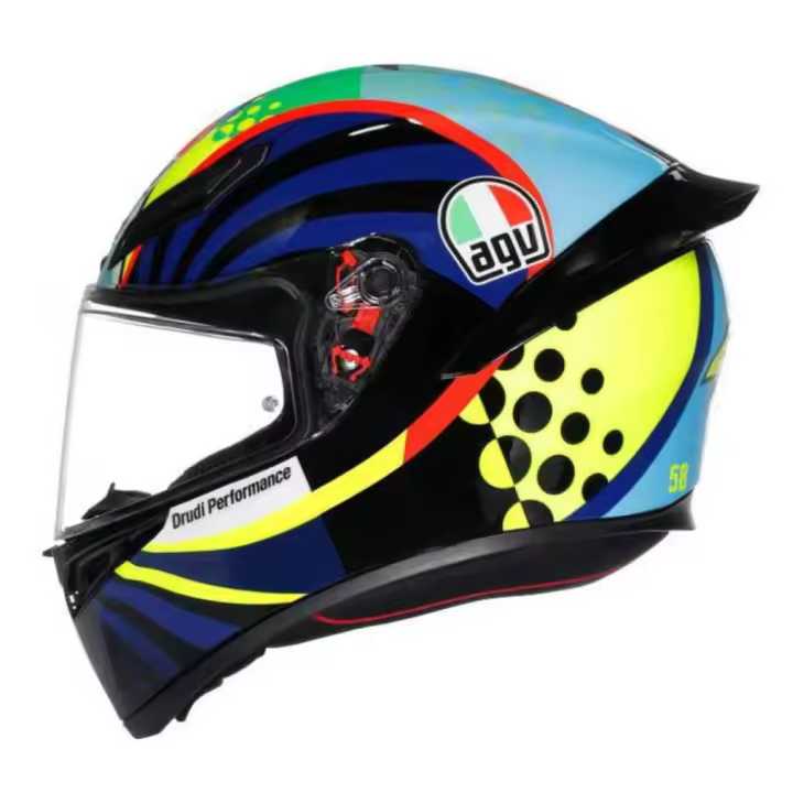 Casco Moto Casco Agv K1 S Rossi Winter Test 2020   Ce U - 1