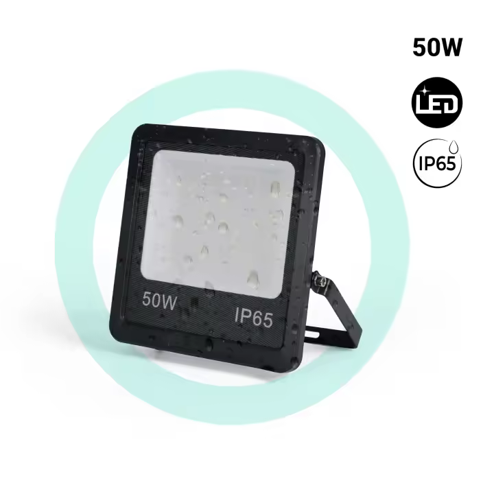 Barcelona LED Proyector LED de exterior - 50W - Negro - IP65 - 1
