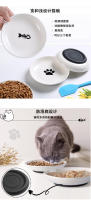 Tazón De Gato Cerámico Con Fondo De Silicona No Derrumbe Fácilmente Alimento Para Perro Y Gato Porcelana Resistente a Derrumbe Accesorios Para Mascotas - details 6