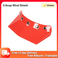 Visera Universal Para Casco De Motocicleta Con 5 Aros Pantalla Anti-Viento Para Casco De Carretera Material De Poliéster - details 0