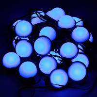 Cadena De Luces LED Festoon 10M Con 25LED Control Remoto Y APP RGB Impermeable Para Decoración De Jardín Y Navidad Iluminación Exterior - details 15