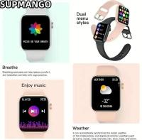 Reloj inteligente  Smartwatch Android para hombre y mujer, pulsera con pantalla a Color de 2024, Bluetooth, llamadas, control de presion y oxigeno en sangre. - details 10