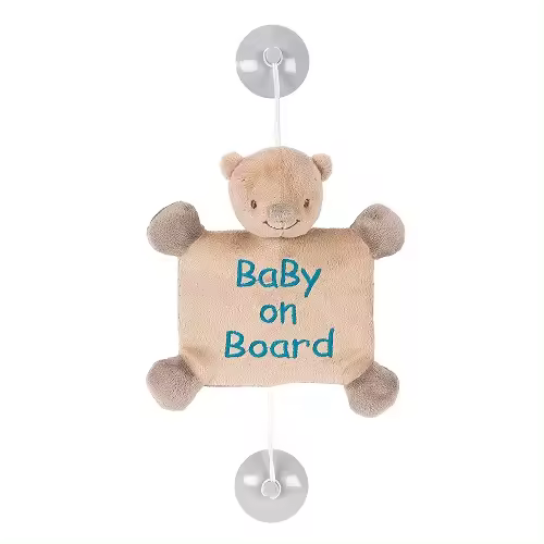 Señalización Baby On Board oso Basile de Nattou - 1