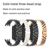 Correa De Metal Para Xiaomi Mi Band 8 Pulsera De Reemplazo De Acero Inoxidable Accesorios Para Reloj Inteligente Xiaomi Mi Band 8 Con Hebilla De Cierre - details 1