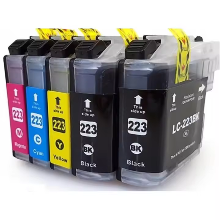 5 Tintas para Brother LC223 MFC-J4420DW J4620DW J680DW J880 DCP-J4120DW J562DW - 1