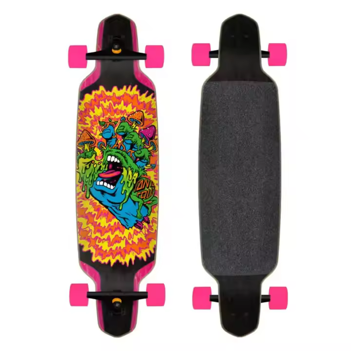 LONGBOARD SANTA CRUZ TOXINC HAND DROP DOWN CRUISER 37.5 - 1
