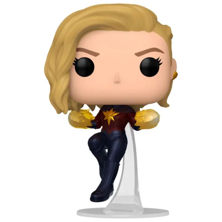 Figura Pop Marvel The Marvels Captain Marvel-Figura de Vinilo Coleccionable - Idea de Regalo- Mercancia Oficial - Juguetes para Niños y Adultos - Movies Fans - Muñeco para Coleccionistas y Exposición - 1