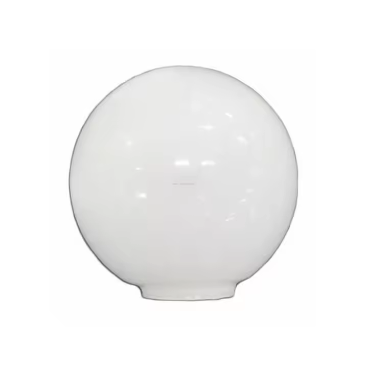 Genérico NO MARCA Pack 3 Tulipa de Cristal Bola Opal 12 Cm Boca de 5cm - Lámpara - 1