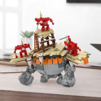 Kit De Bloques De Construcción BuildMoc BOTW Lágrimas Del Reino Monstruo Y Guardian Batalla En Piedra Talus Juguete Para Niños Regalo De Cumpleaños - details 3
