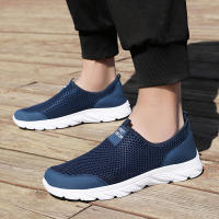 Zapatos Casuales Para Hombre Ligeros Y Transpirables Antideslizantes Para Exterior Comodidad Interior SLIP-ON Talla Verdadera - details 12