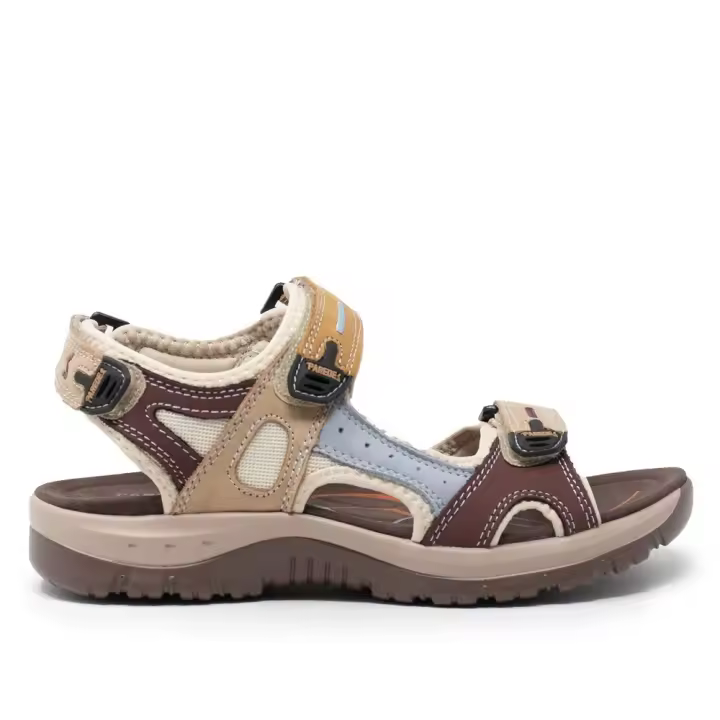 PAREDES VP22176 Sandalias planas de Mujer 36092 25V CALIFORNIA TIRA LATERAL MULTICOLOR - 1