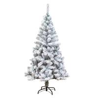 Árbol de Navidad de Nevada Artificial con Nieve PVC blanca de alta calidad varios tamaños - Gerimport - details 1