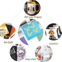 1PC Tapete De Corte Portátil De Reemplazo Para Cameo Silhouette Compatible Con Cricut Para Manualidades Y Costura Material PVC - details 6