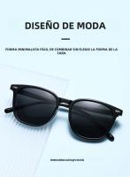 Gafas De Sol Cuadradas Ultraligeras Para Mujer Con Color Natural Y Protección UV Gafas De Moda 2025 - details 2